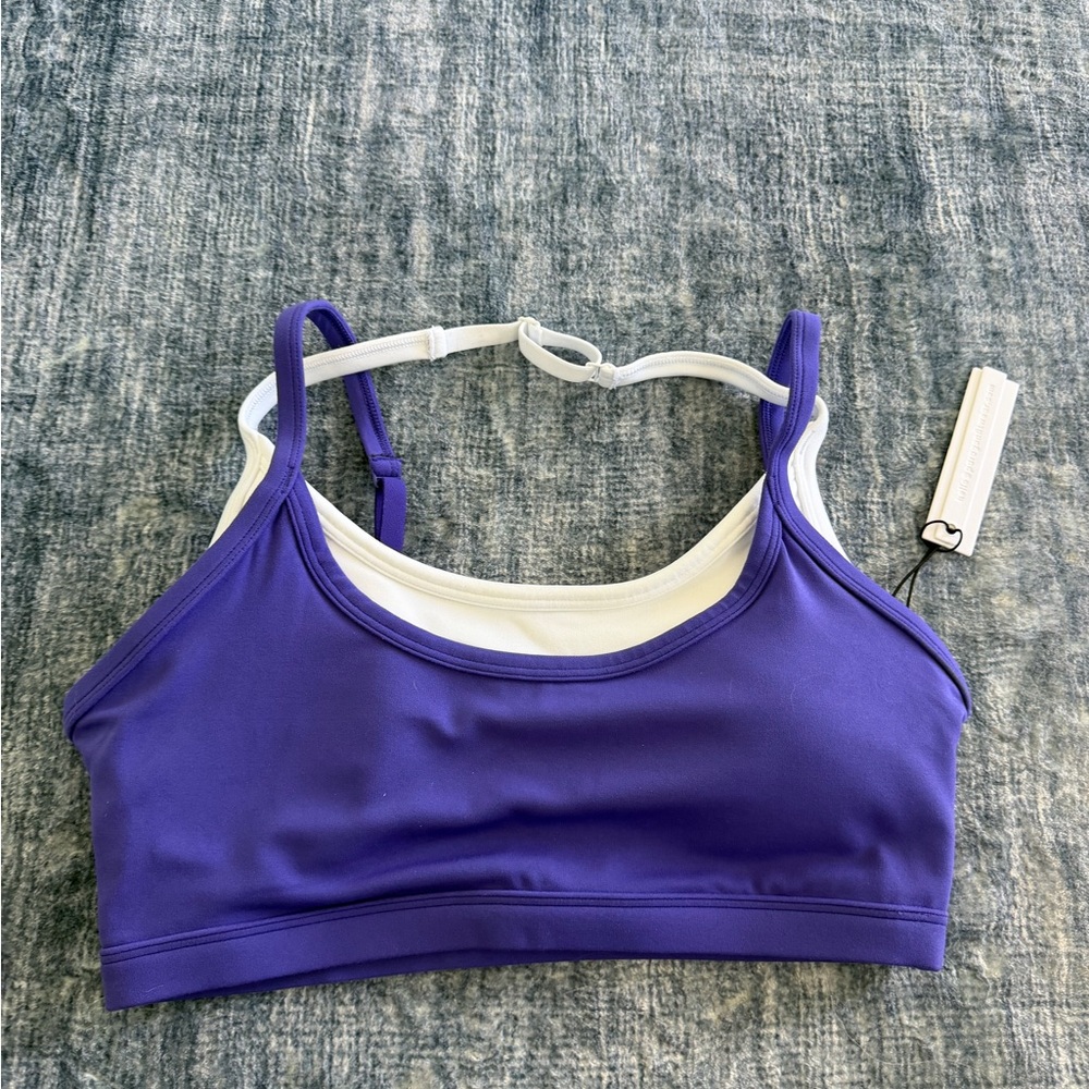 Paragon Double Layer Sports Bra Electric Violet